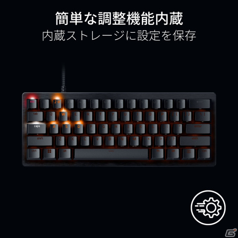 Razerよりゲーミングキーボード「Razer Huntsman V3 Pro」シリーズ3製品の予約受付が開始！“高速性”を重視した新光学スイッチ搭載モデルの画像3