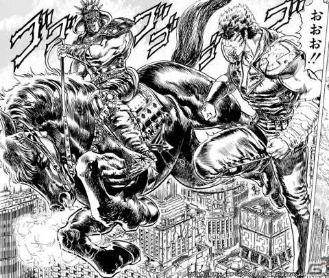 「北斗リバイブ」ラオウが愛馬に跨り「拳王（黒王号）」として登場！馬上で見せた“気”の原作再現もの画像6