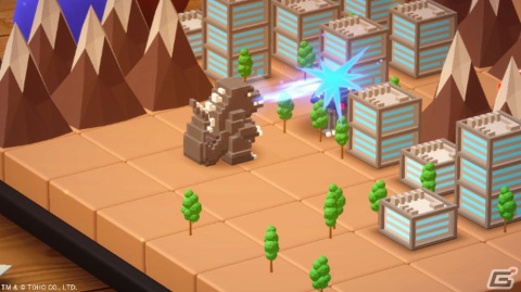 ストラテジーパズルゲーム「ゴジラ ボクセルウォーズ」がSteamにて配信！Epic Games Store版も順次配信予定の画像