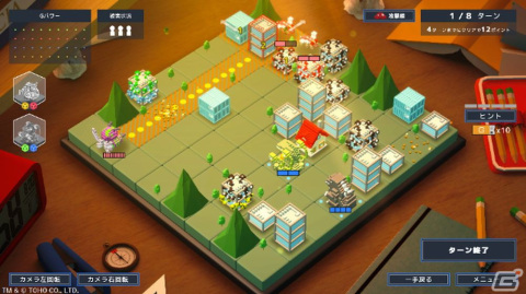 ストラテジーパズルゲーム「ゴジラ ボクセルウォーズ」がSteamにて配信！Epic Games Store版も順次配信予定の画像