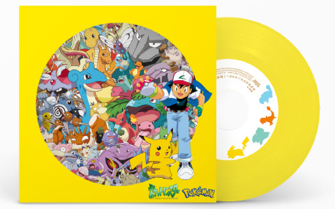 TVアニメ「ポケットモンスター」初代OP＆ED曲の7インチアナログ盤が12月27日に数量限定発売！