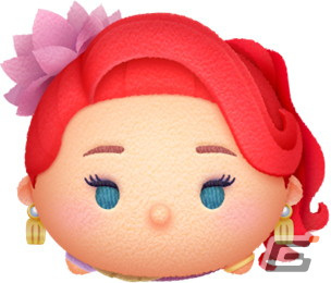 「LINE：ディズニー ツムツム」にエレガントな装いのラプンツェルとアリエル、ティアナが登場！の画像4
