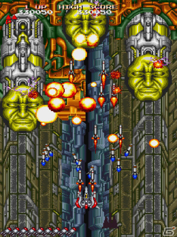 「アーケードアーカイブス 大王」が11月2日に配信!王道なゲーム性と歯ごたえのある難易度が魅力のSTGの画像
