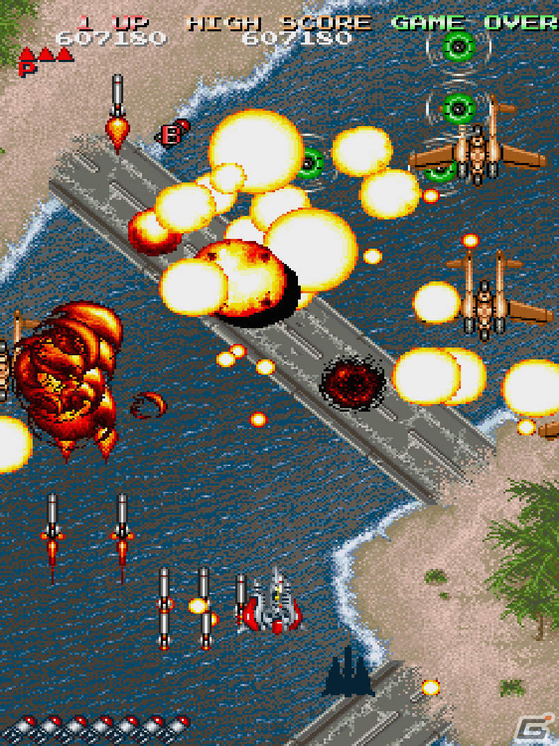 「アーケードアーカイブス 大王」が11月2日に配信！王道なゲーム性と歯ごたえのある難易度が魅力のSTGの画像5