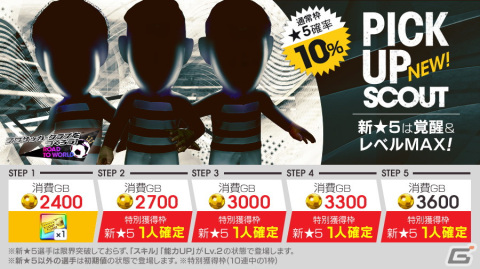 「サカつくRTW」イタリア強豪クラブの新★5選手がレベルMAXで登場するピックアップスカウトが開催！の画像1