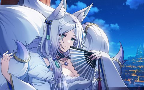 「カゲマス」新キャラクター・［白銀の妖狐］ユキメが登場！1stアニバーサリー前夜祭キャンペーンも実施