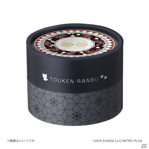 「刀剣乱舞ONLINE」刀のお手入れ道具風のパフ付“ボディパウダー”第2弾が登場！山姥切国広＆山姥切長義など全5種のデザインがラインナップの画像