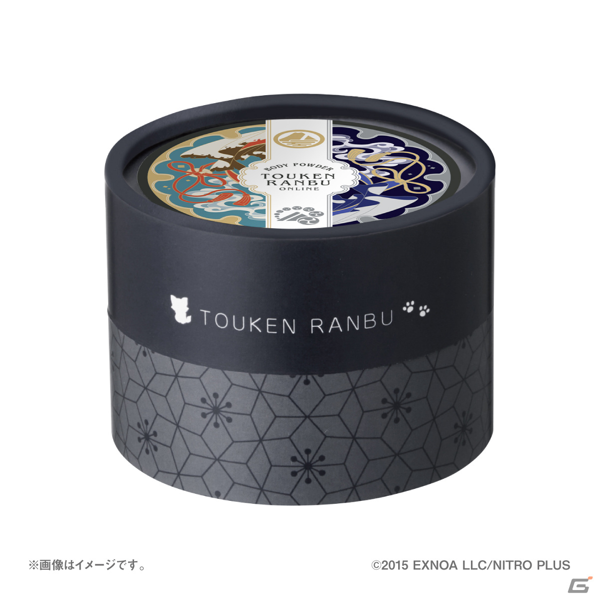「刀剣乱舞ONLINE」刀のお手入れ道具風のパフ付“ボディパウダー”第2弾が登場！山姥切国広＆山姥切長義など全5種のデザインがラインナップの画像12