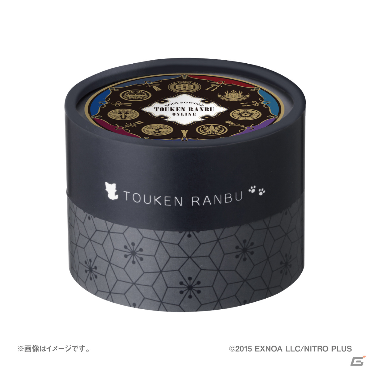 「刀剣乱舞ONLINE」刀のお手入れ道具風のパフ付“ボディパウダー”第2弾が登場！山姥切国広＆山姥切長義など全5種のデザインがラインナップの画像8