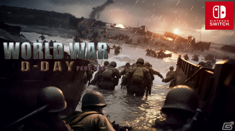 第二次世界大戦を背景に繰り広げられるリアルなシングルプレイFPSゲーム第3弾「ワールドウォー D-デイ PART ONE」がSwitchで配信開始！の画像1