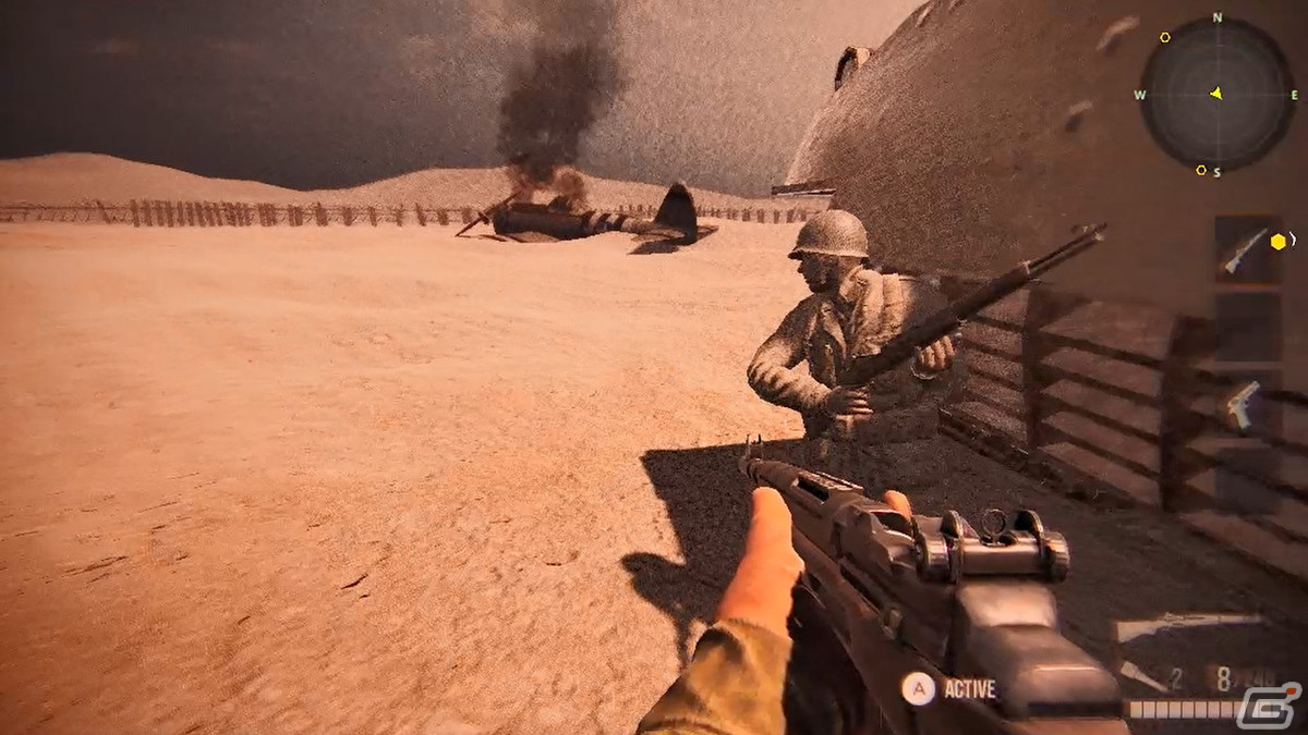 第二次世界大戦を背景に繰り広げられるリアルなシングルプレイFPSゲーム第3弾「ワールドウォー D-デイ PART ONE」がSwitchで配信開始！の画像7