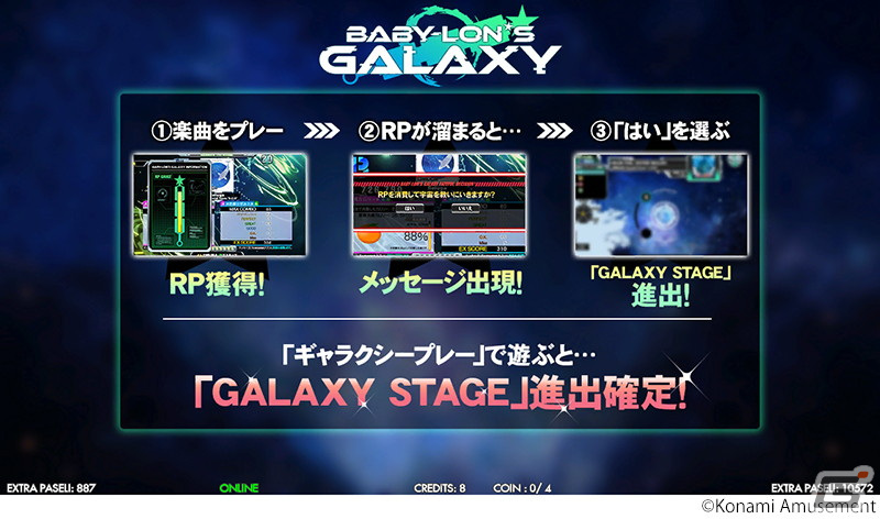 「DanceDanceRevolution A3」にて「BABY-LON'S GALAXY」が開催！2017年に開催された「リノンアドベンチャー」以来の大型イベントの画像