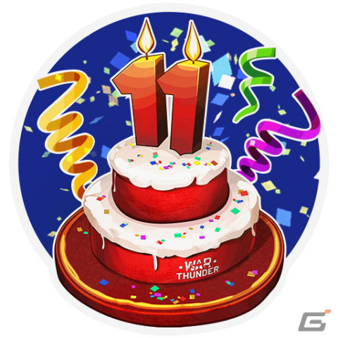 デカール:「War Thunder」11年(War Thunder 11 Years)