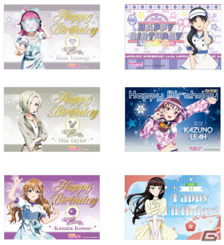GiGOコラボカフェ「ラブライブ！～TVアニメ放送10周年記念～」11月11日より開催！お土産屋では限定のオリジナルグッズが登場の画像8