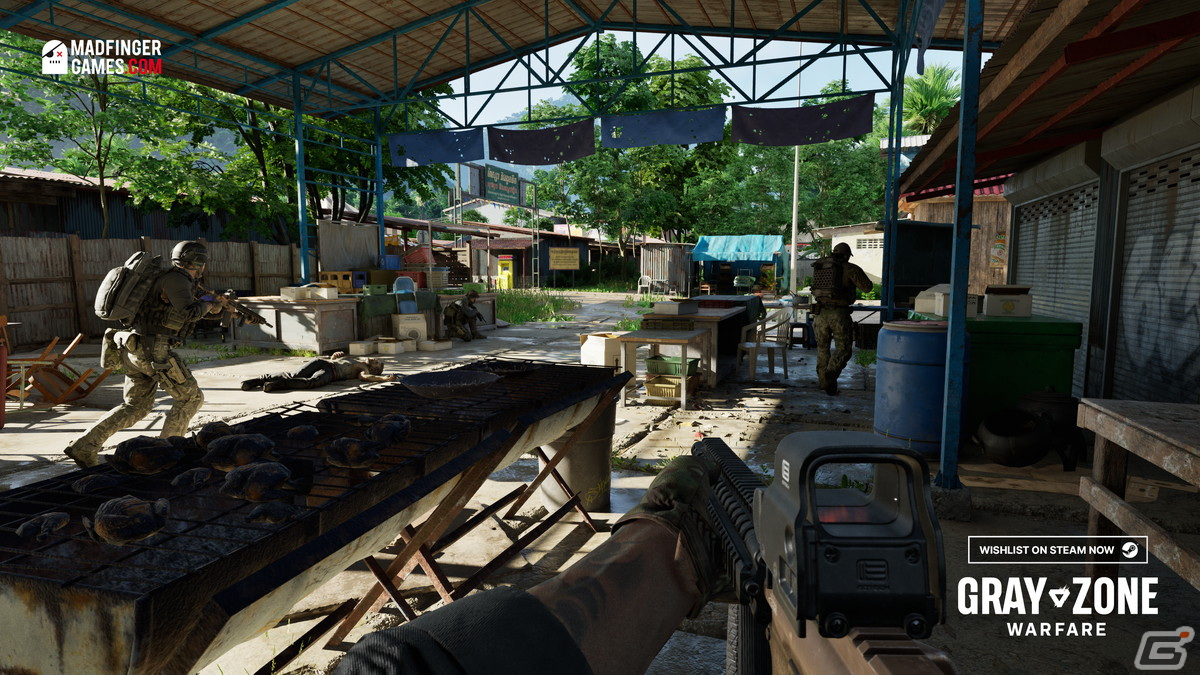 Unreal Engine 5をフル活用したPC向けオープンワールドタクティカルFPS「Gray Zone Warfare」が発表!の画像
