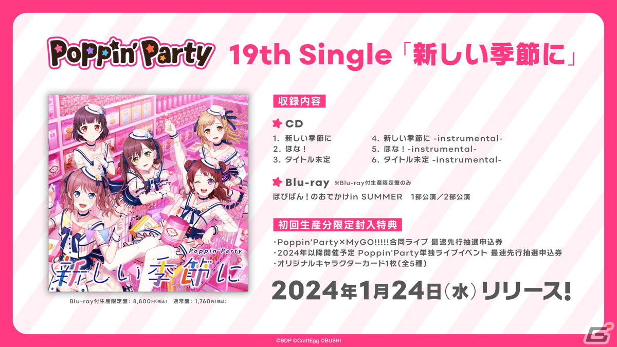 BanG Dream! 12th☆LIVE DAY1 : Poppin'Party「Welcome to Poppin'Land」が開催!の画像