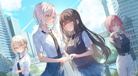 百合ビジュアルノベル「嘘から始まる恋の夏」Steam版が発売！の画像1