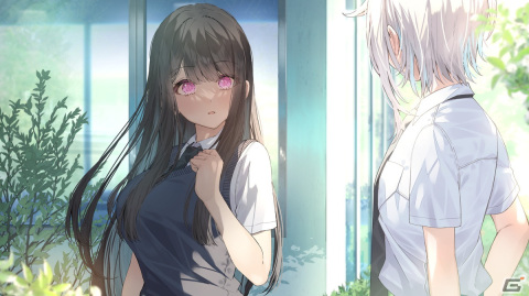 百合ビジュアルノベル「嘘から始まる恋の夏」Steam版が発売