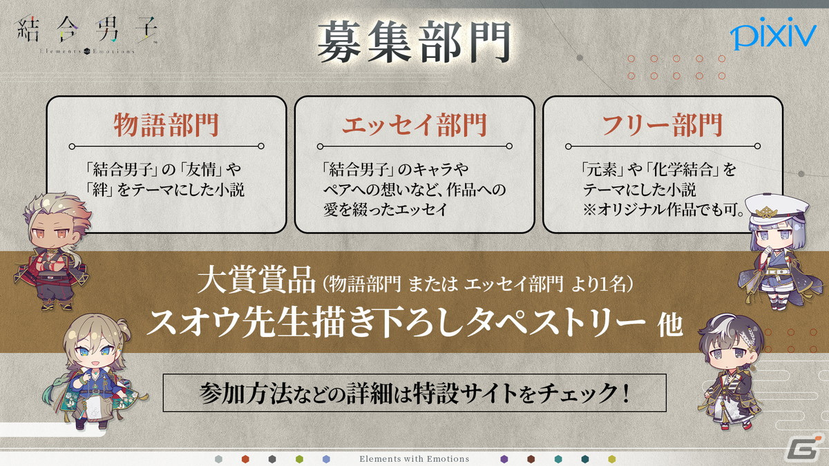 「結合男子」2024年5月に舞台化決定！サンリオデザインプロデュースも発表にの画像