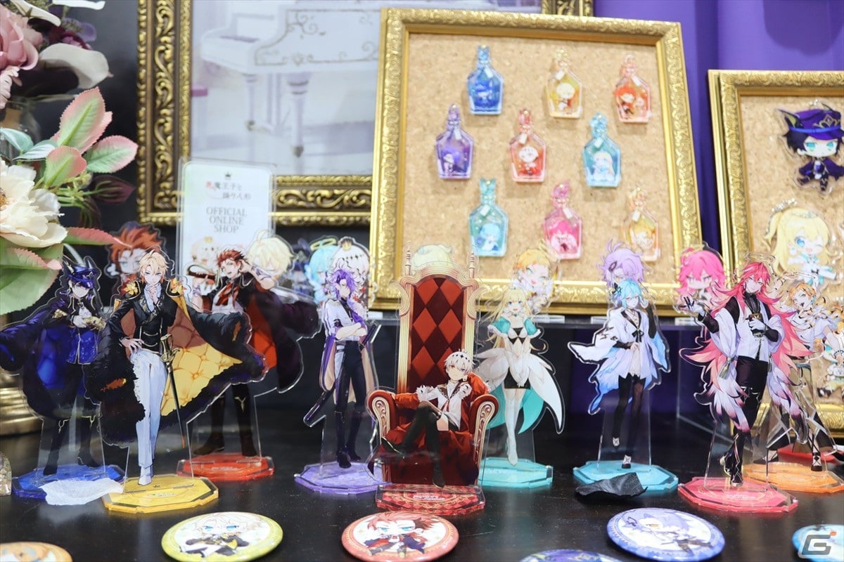 新規イラストや録り下ろしボイスを公開!AGF2023「悪魔王子と操り人形」ブースをレポートの画像