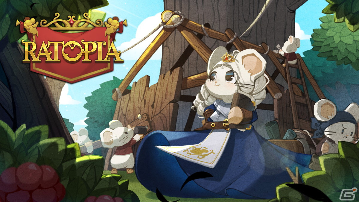 ネズミの世界もサステナブルに!都市建設シム「Ratopia」の早期アクセスがSteamにて開始の画像