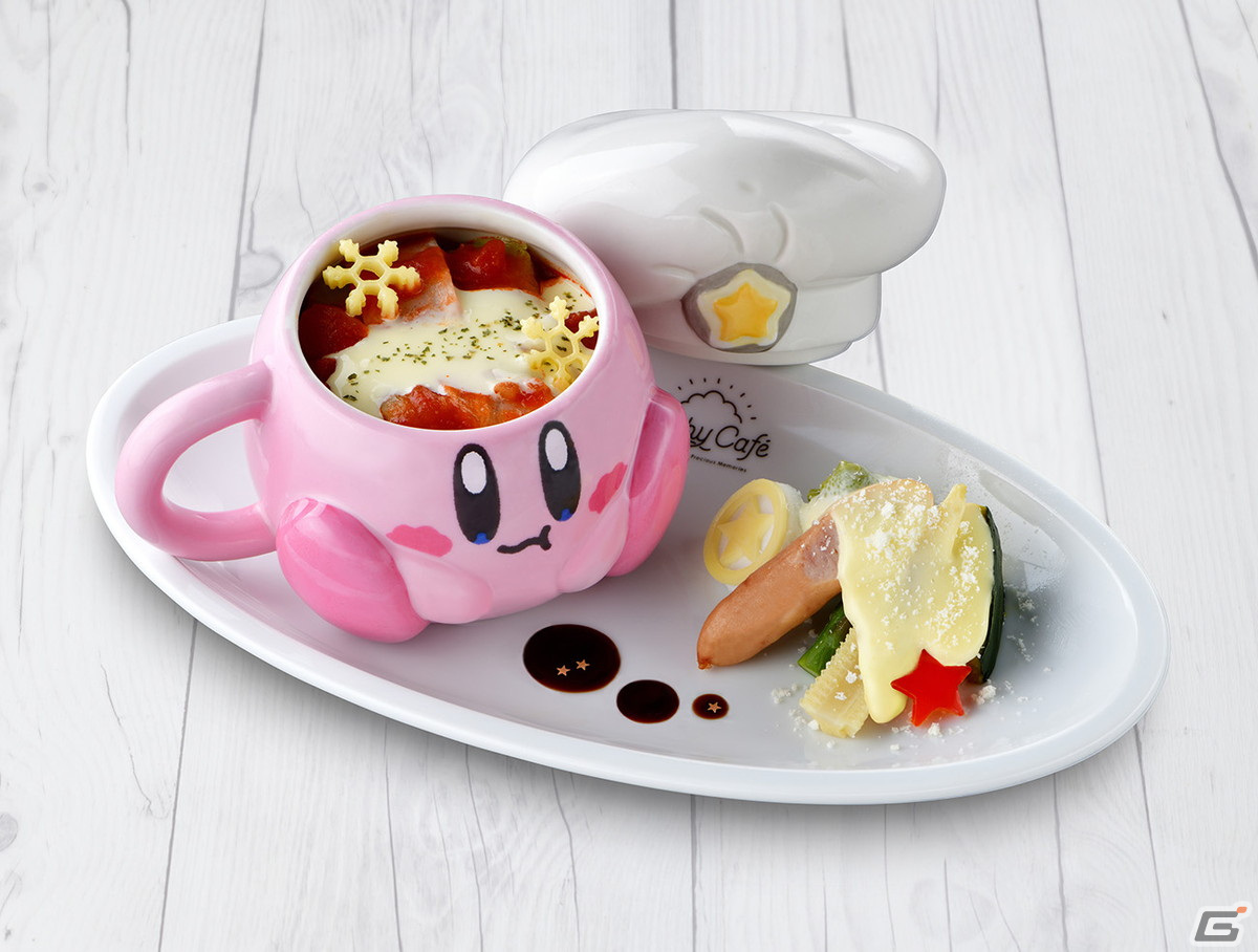 「カービィカフェ」に冬が到来!リースのように彩られたサラダなど新作メニューが登場する「カービィカフェ WINTER 2023」が11月9日より開催の画像