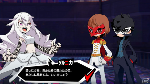 「ペルソナ5 タクティカ」DLCエピソードに登場するゲルニカ（CV：ファイルーズあい）やルカを紹介！クリア後特典の情報もの画像
