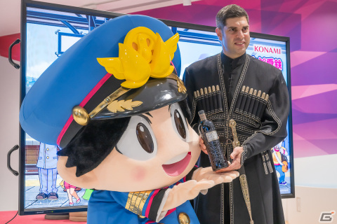 「桃鉄ワールド」ティムラズ・レジャバ駐日ジョージア大使がKONAMIを訪問！ゲームで再現されたジョージアの景色や名物を大使自らが確認の画像11
