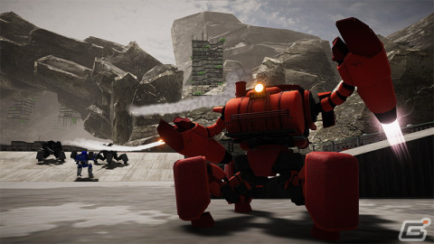 自分だけのメカを組み上げ戦うTPS「プニヒローダー2」の早期アクセスがSteamにて12月2日より開始！の画像