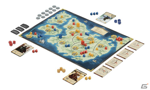 戦国が舞台の陣取り系ボドゲ「天下鳴動DELUXE」日本語版が11月下旬に発売！パッケージやボードを一新した「天下鳴動」のリニューアル版の画像2