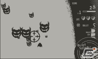 ゲーム機のクランクを回してリロードするSTG「CRANK and SHOOT!!」が配信！ガトリングモード中は連射が可能にの画像