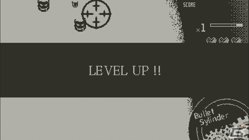 ゲーム機のクランクを回してリロードするSTG「CRANK and SHOOT!!」が配信！ガトリングモード中は連射が可能にの画像