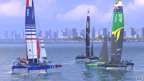 「Hydrofoil Generation」の正式リリース版が配信開始！最大10人のマルチプレイが楽しめるセーリング＆ボート競技シミュレーションゲームの画像