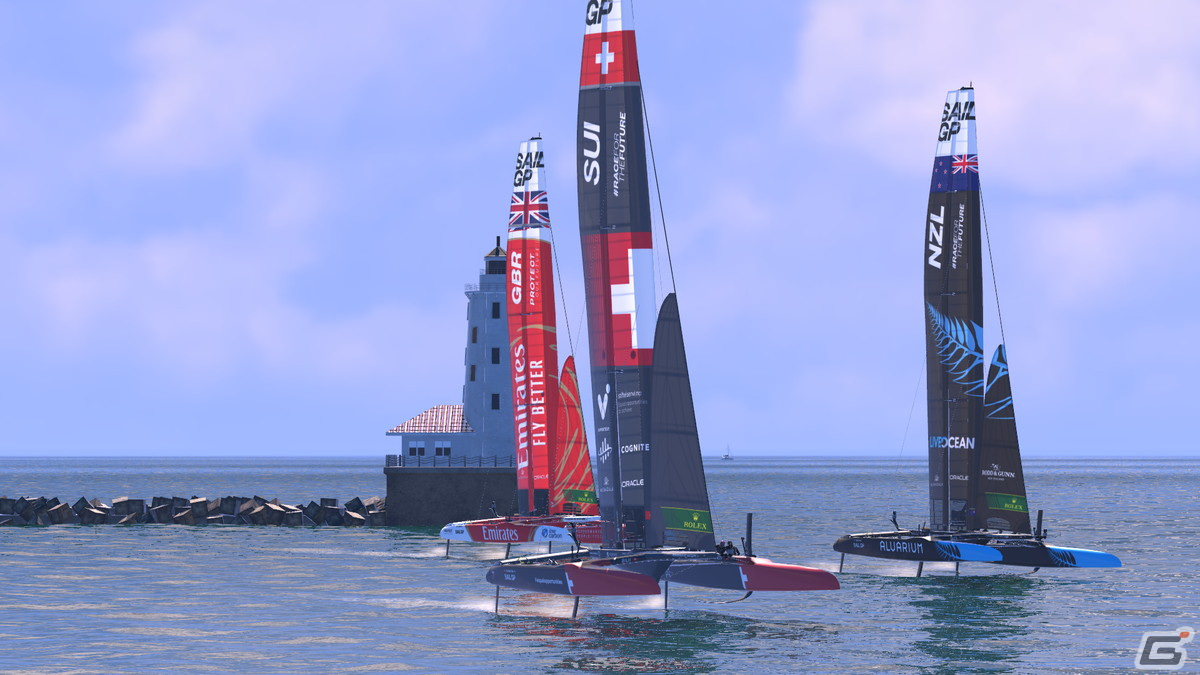「Hydrofoil Generation」の正式リリース版が配信開始！最大10人のマルチプレイが楽しめるセーリング＆ボート競技シミュレーションゲームの画像4