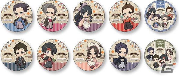 逆転裁判」＆「大逆転裁判」とカプコンカフェ梅田店によるコラボ