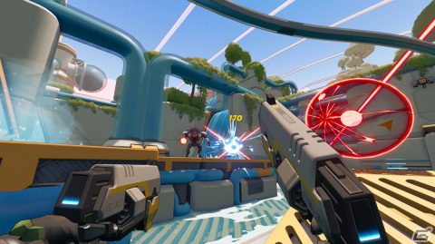 荒廃した未来でハイスピード・バトルを繰り広げるローグライトFPS「ロボクエスト」のバージョン1.0が配信開始！の画像