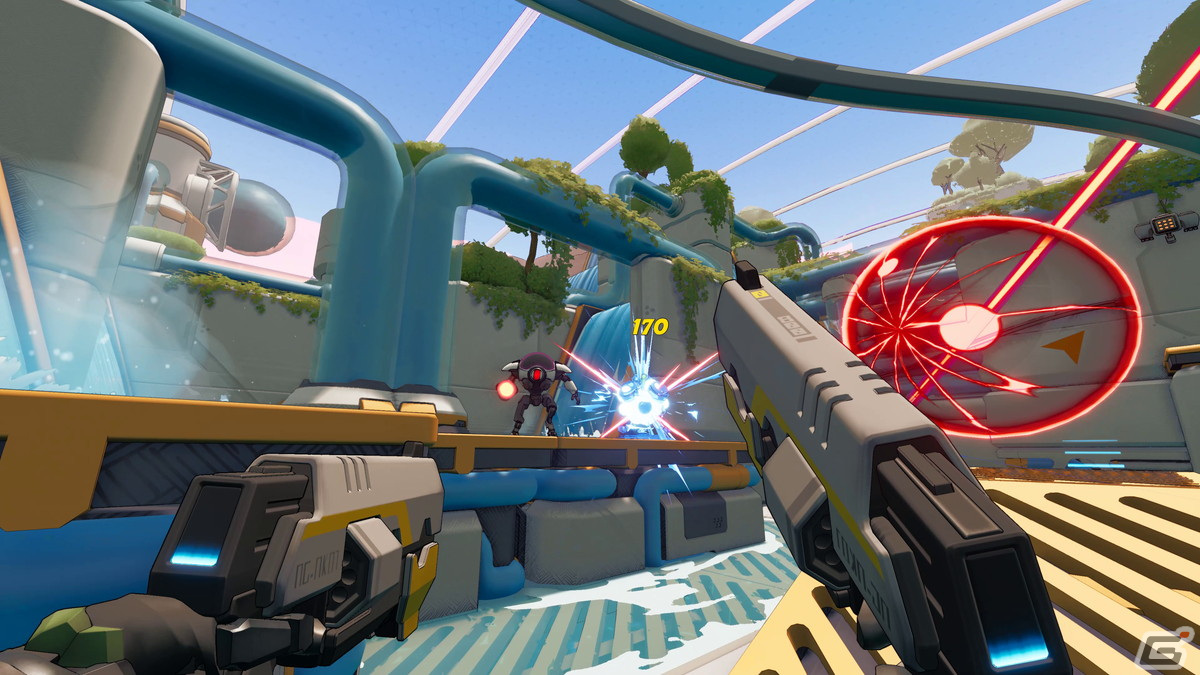 荒廃した未来でハイスピード・バトルを繰り広げるローグライトFPS「ロボクエスト」のバージョン1.0が配信開始！の画像3