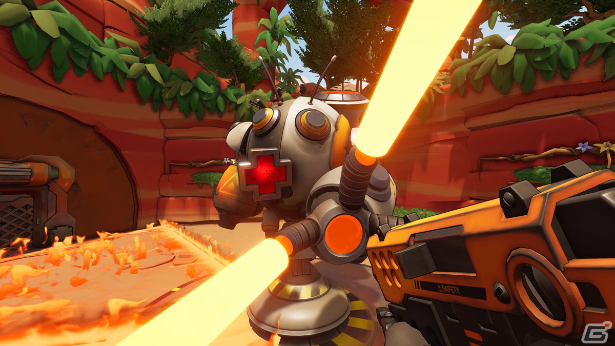 荒廃した未来でハイスピード・バトルを繰り広げるローグライトFPS「ロボクエスト」のバージョン1.0が配信開始！の画像9