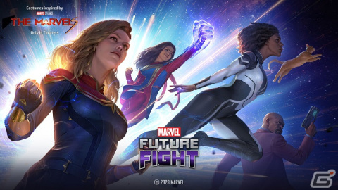 「マーベル・フューチャーファイト」キャプテン・マーベルら4人に映画「マーベルズ」をテーマにしたユニフォームが登場！の画像1