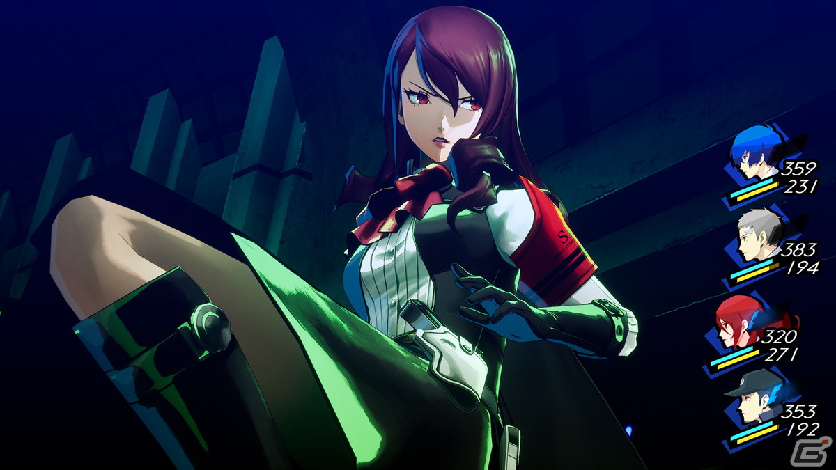「ペルソナ3 リロード」真田、美鶴、風花の新戦闘服アートが公開!タルタロスでの探索や学外で出会うキャラの情報もの画像