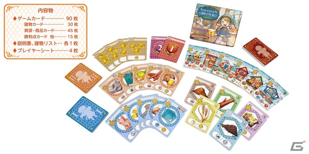 生産と売買の商会発展ボードゲーム「ノーザンブランチ ファーム・ウィズ・ブラウニーズ」が12月下旬に発売!ゲムマ2023秋では先行販売もの画像