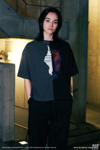 「ARMORED CORE VI FIRES OF RUBICON」独立傭兵C4-621とレイヴンのエンブレムがドッキングしたコラボTシャツが11月17日に発売決定！の画像