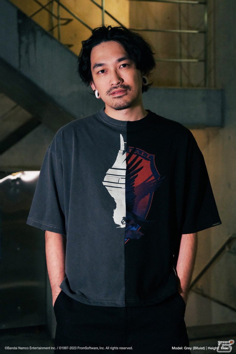 「ARMORED CORE VI FIRES OF RUBICON」独立傭兵C4-621とレイヴンのエンブレムがドッキングしたコラボTシャツが11月17日に発売決定！の画像12