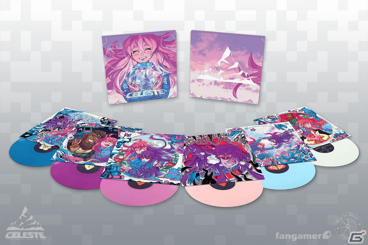 「Celeste」最新アイテムとしてストロベリーパイのロケットペンダントとLPレコード6枚組のサウンドトラックが発売!の画像