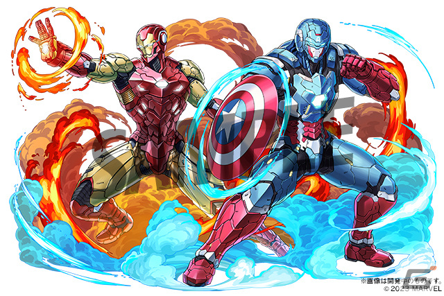 「パズドラ」で「MARVEL」コラボが11月10日より開催！「キャプテン・アメリカ＆アイアンマン」などペアキャラクターが参戦の画像4