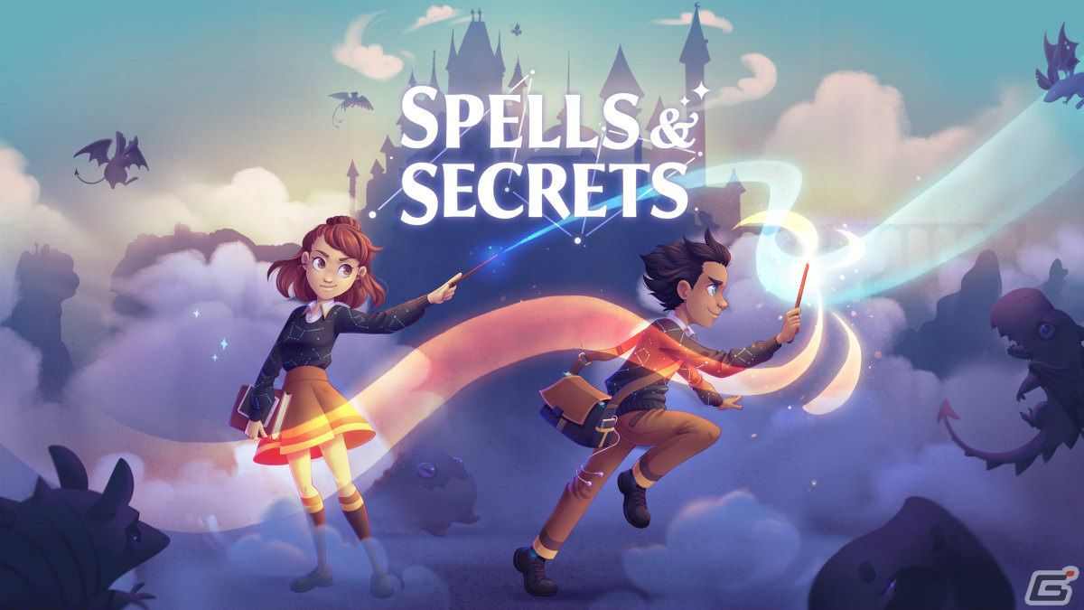 「Spell ＆ Secrets」PS5/Switch/PC版がリリース！2人協力プレイも可能な魔法学院カジュアルローグライクゲームの画像1