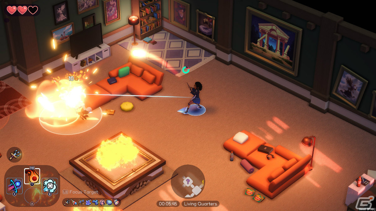 「Spell ＆ Secrets」PS5/Switch/PC版がリリース！2人協力プレイも可能な魔法学院カジュアルローグライクゲームの画像4