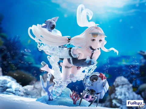 「パニシング：グレイレイヴン」の21号が水着姿で1/7スケールフィギュア化！こちらを見つめてくる愛くるしい表情を緻密に再現の画像3