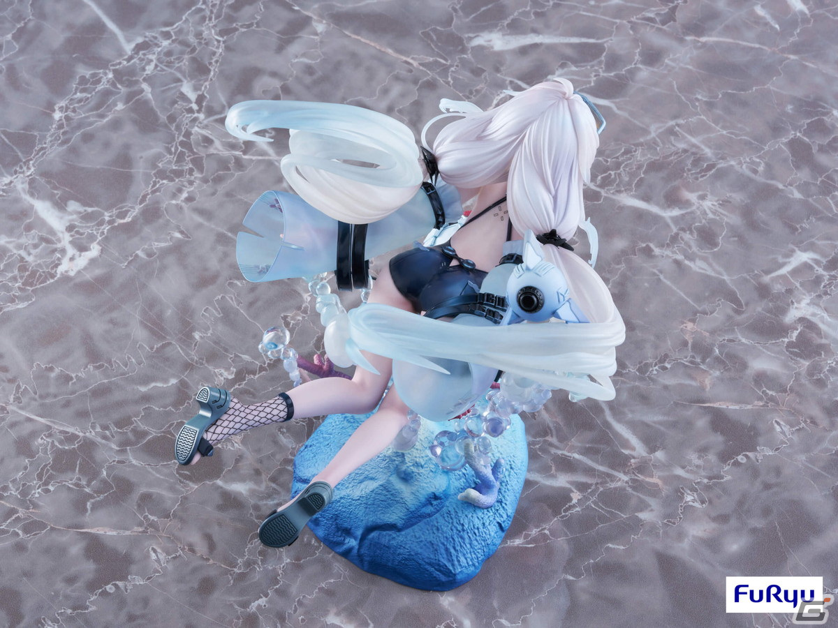 「パニシング：グレイレイヴン」の21号が水着姿で1/7スケールフィギュア化！こちらを見つめてくる愛くるしい表情を緻密に再現の画像13