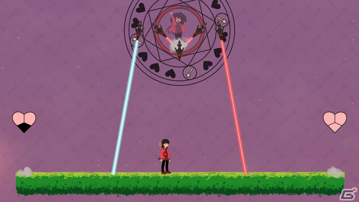 弾幕と横スクロールアクションが融合したPC向け謎解きゲーム「モノスペースド・ラバーズ」が発表!の画像